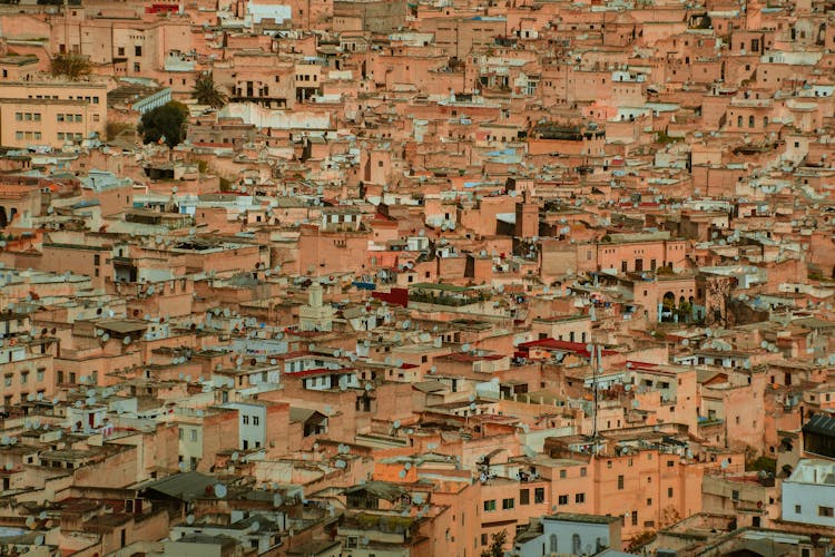 Aerial View Of Fez, Morocco