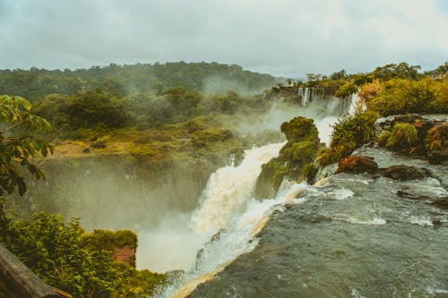 Free Iguazu Falls in Brazil Stock Photo