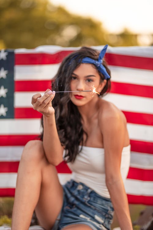 Free stock photo of 4th of july, cute, fashion Stock Photo