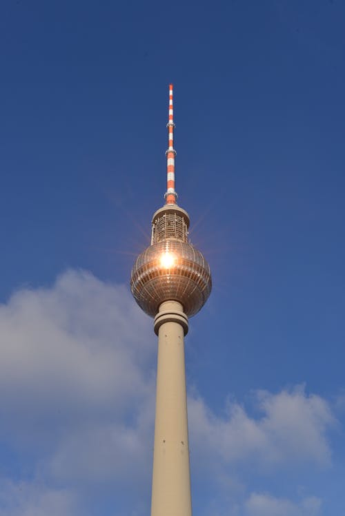 Free stock photo of broadcast tower, restaurant, skyview restaurant