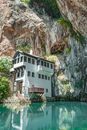 Dervish House in Blagaj, Bosnia and Herzegovina