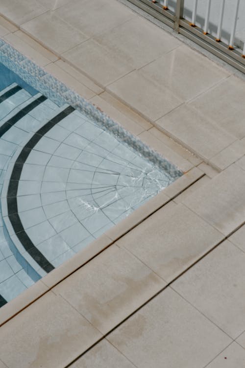 Swimming Pool with Tiled Floor