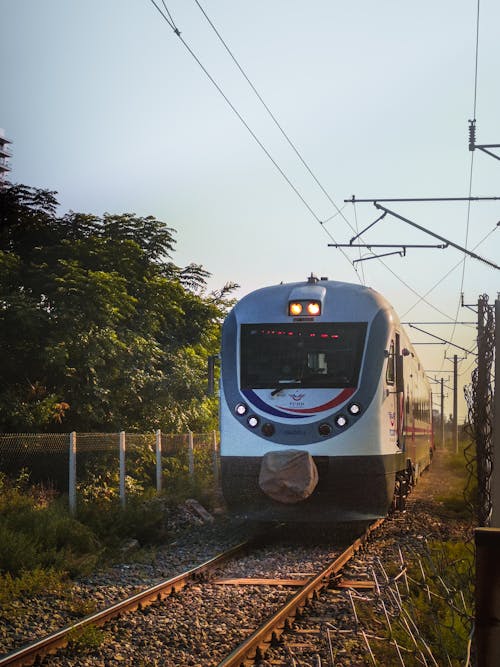 Train on Railway 