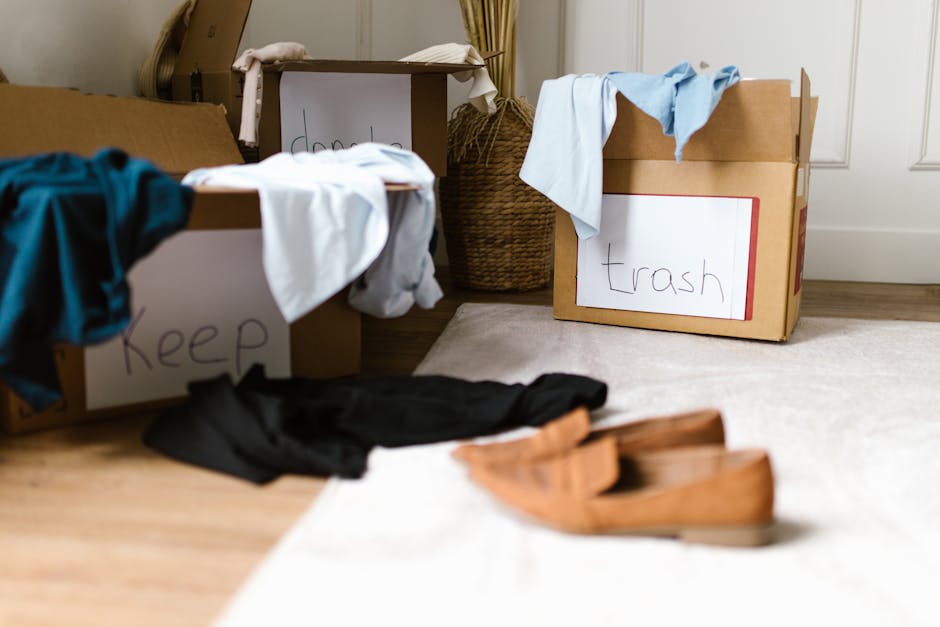 Decluttering for a Cleaner Home