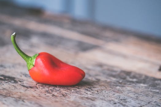 red bell pepper image