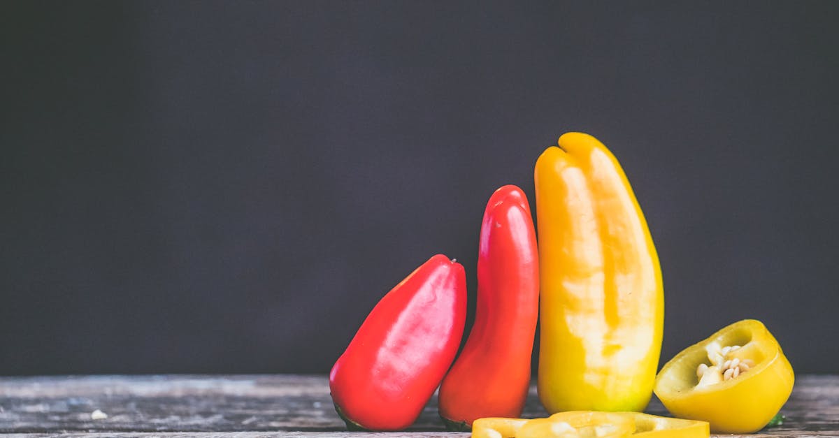 Where do red bell peppers come from