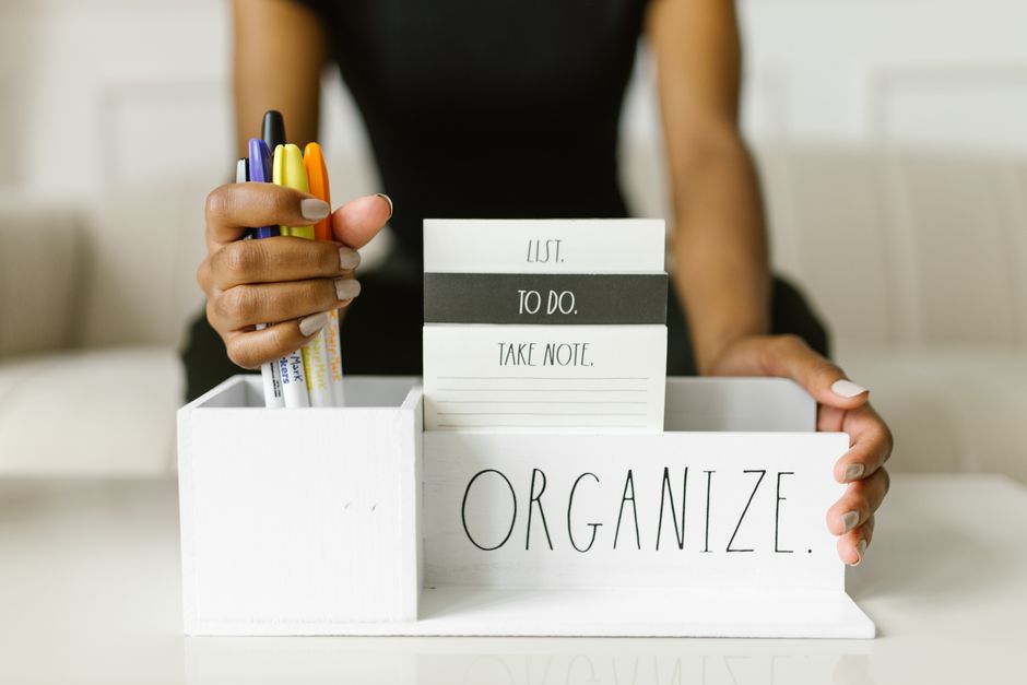 task list on desk real home lifestyle photo 2
