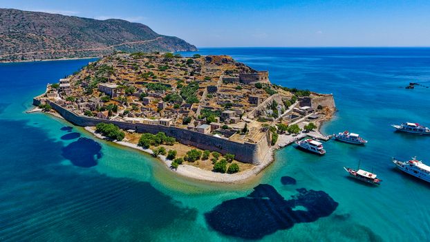 Elounda spinalonga island boat — Crete