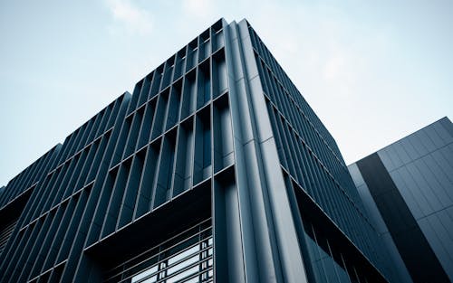 Low-Angle Shot of a High-Rise Building