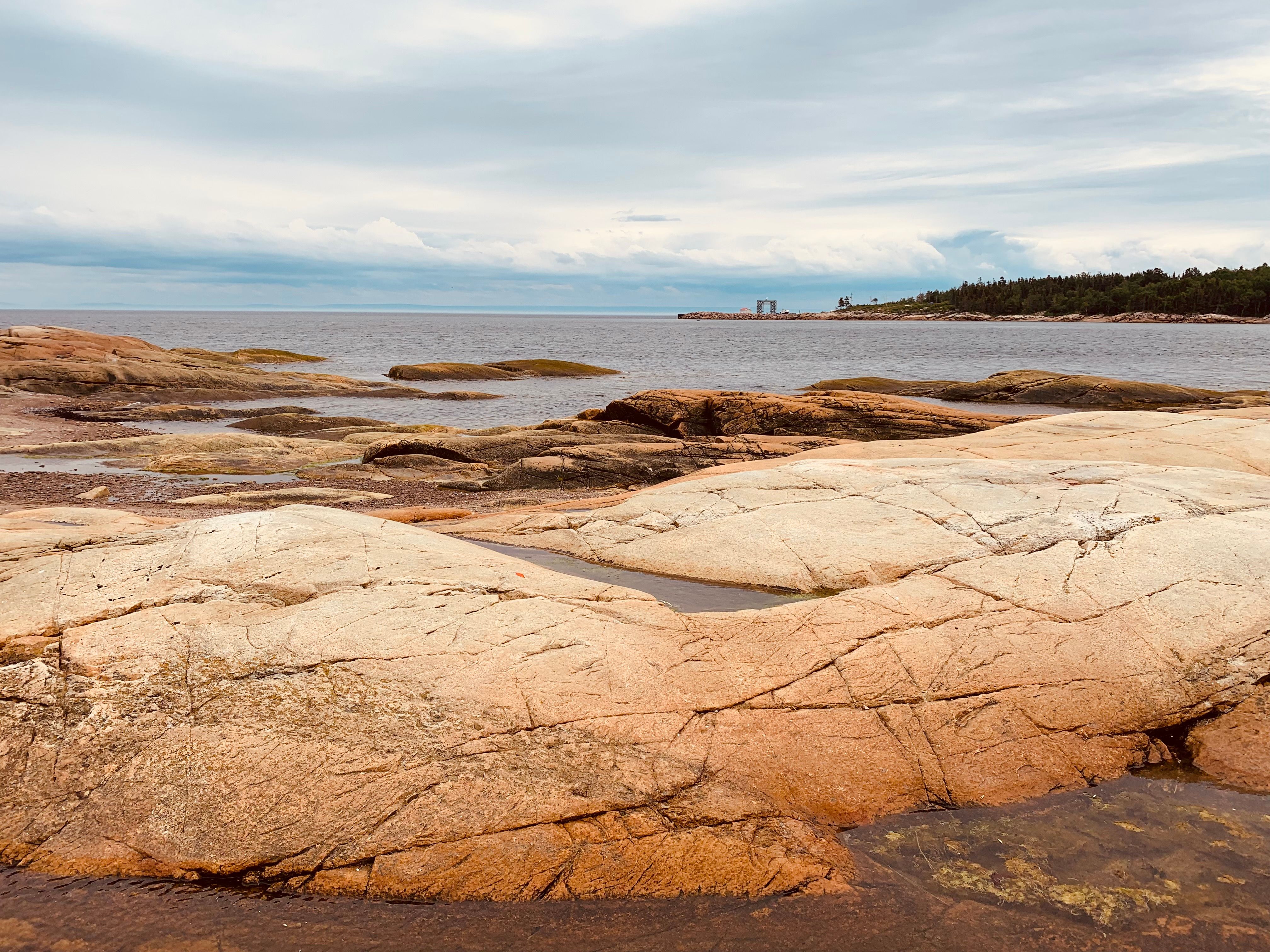 Rocks on a Seashore · Free Stock Photo