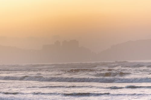 View of a Sea Waves 