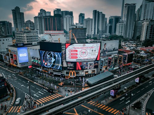 Gratis stockfoto met binnenstad, dronefoto, gebouwen