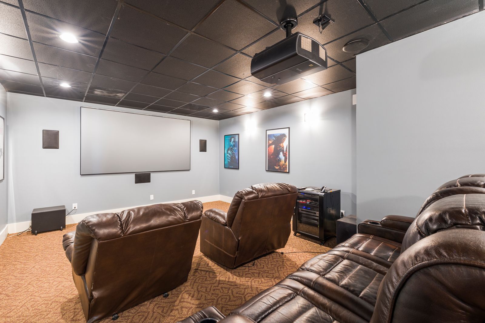 Luxury Basement Entertainment Package