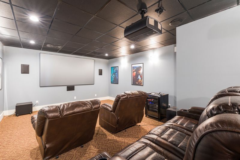 Home cinema with premium audio and video