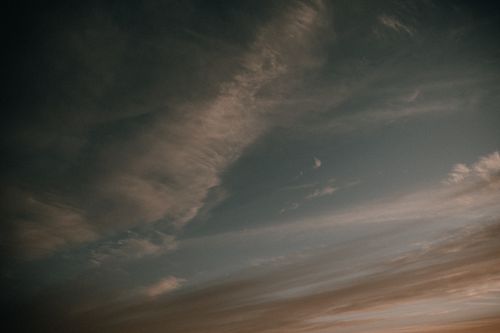 Free Captivating view of clouds during dusk, showcasing nature's beauty in the sky. Stock Photo