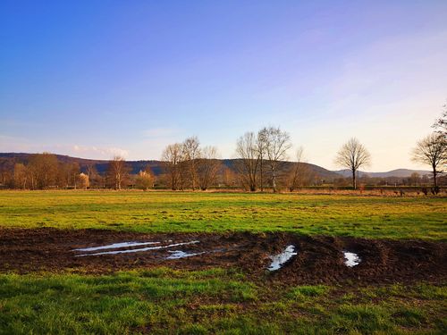 Free stock photo of fall, field, hills Stock Photo