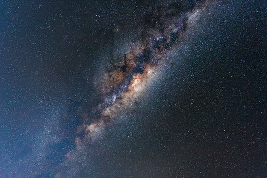 Stunning photo of the Milky Way galaxy showcasing cosmic beauty and stellar formations.