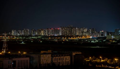 Free Explore the vibrant night skyline of Hsinchu, Taiwan with glowing city lights. Stock Photo