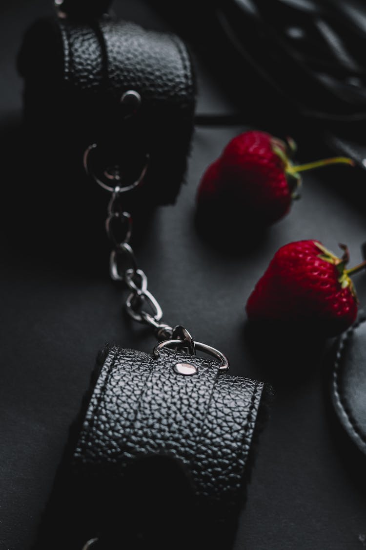 Leather Cuffs And Strawberries 