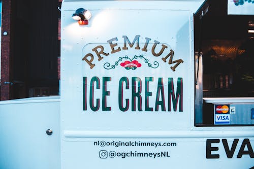 Logo on a Ice Cream Truck 