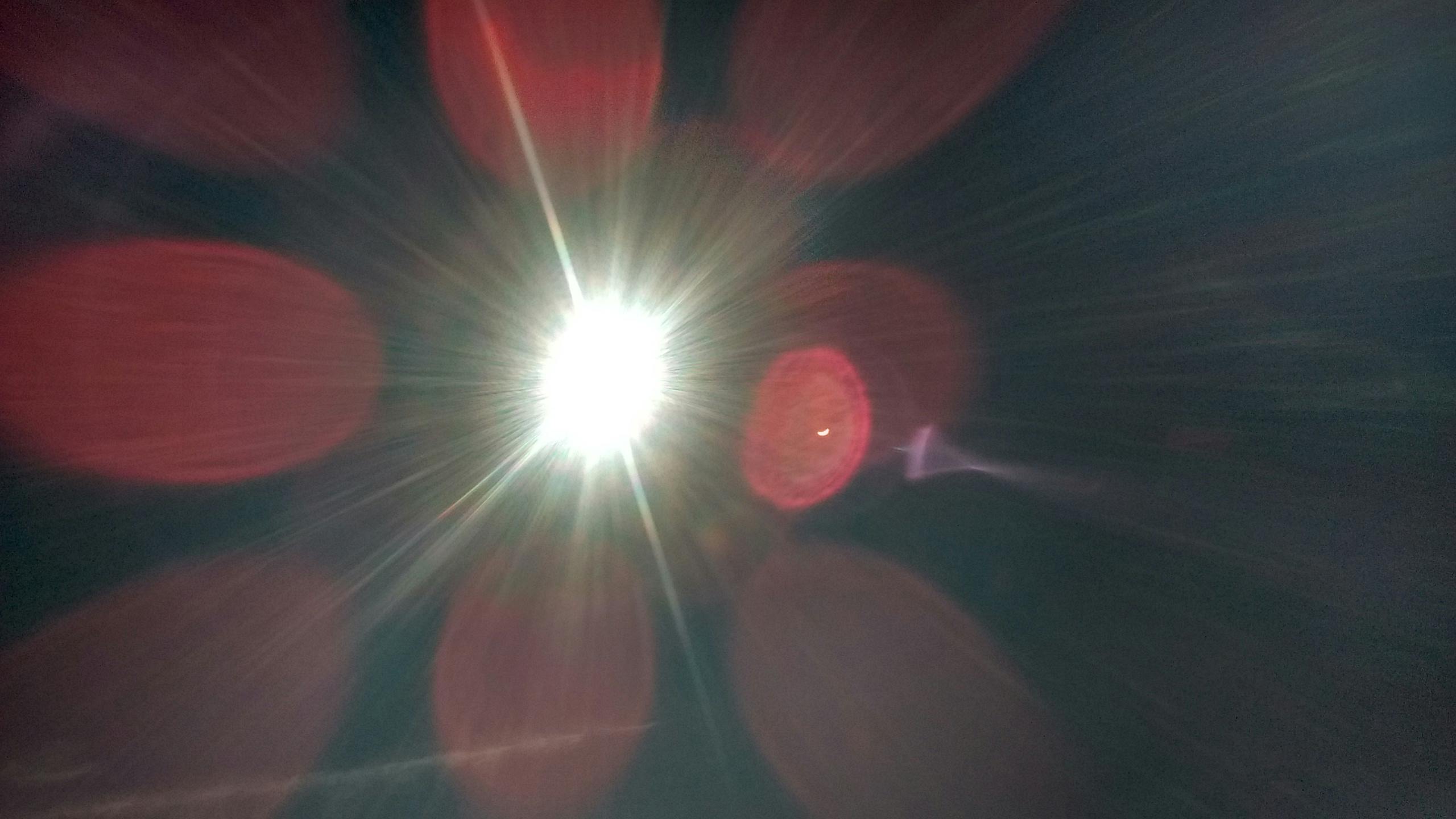 Free stock photo of eclipse, lens flare, moon