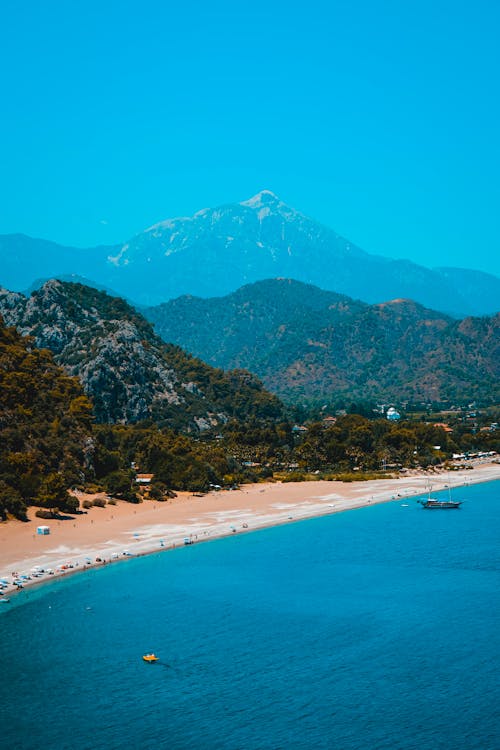 Immagine gratuita di acqua, antalya, bagnasciuga