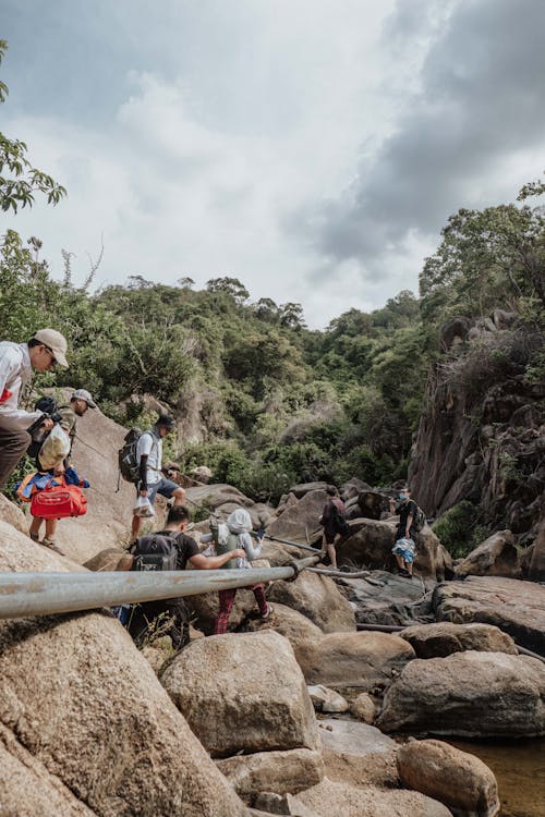 Δωρεάν στοκ φωτογραφιών με trekking, Άνθρωποι, ημέρα Φωτογραφία από στοκ φωτογραφιών