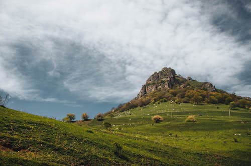 Foto profissional grátis de campina, cenário, colinas