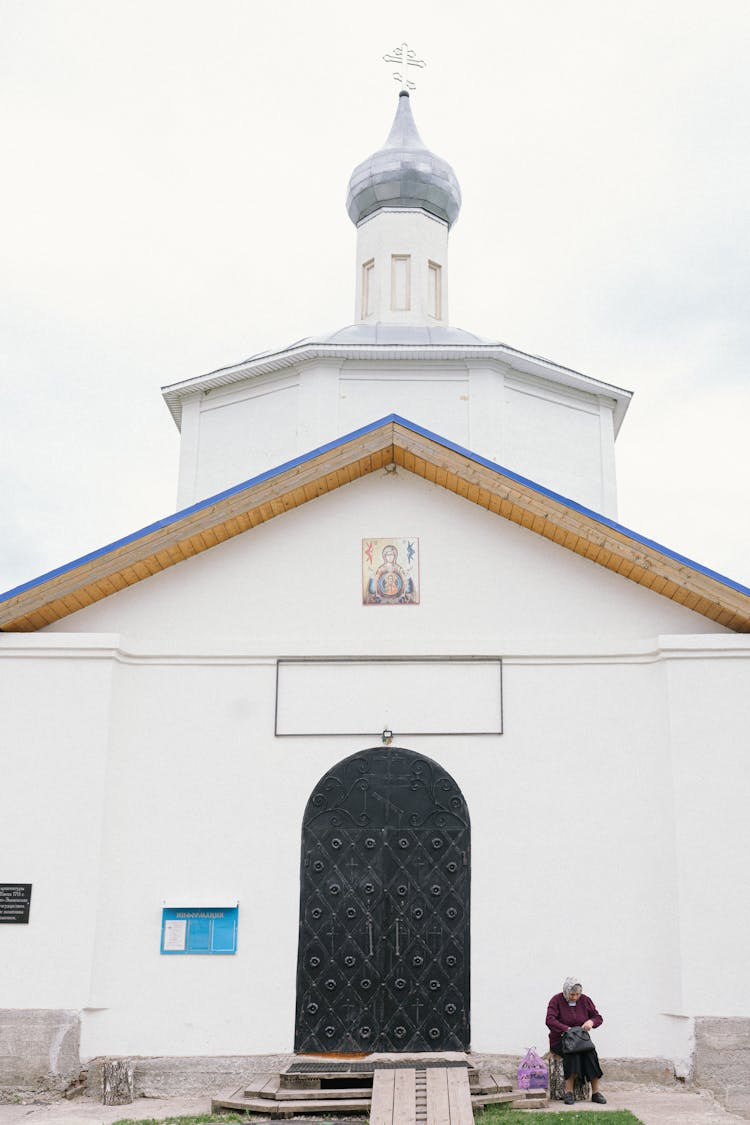 White Church In Russia