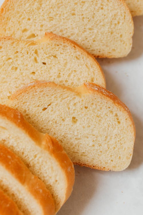 Close-Up of Freshly Baked Bread