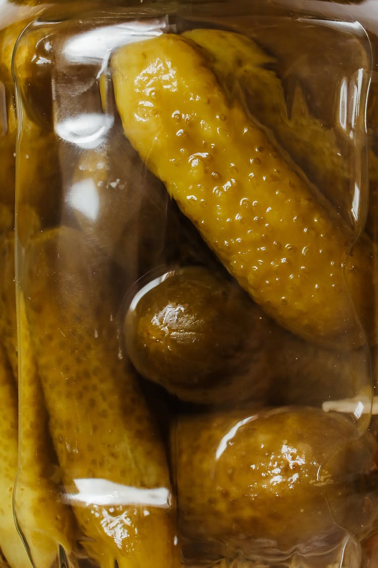 Close-up Photo Of Pickles 