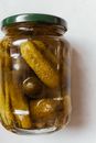 Clear Glass Jar With Yellow Fruits