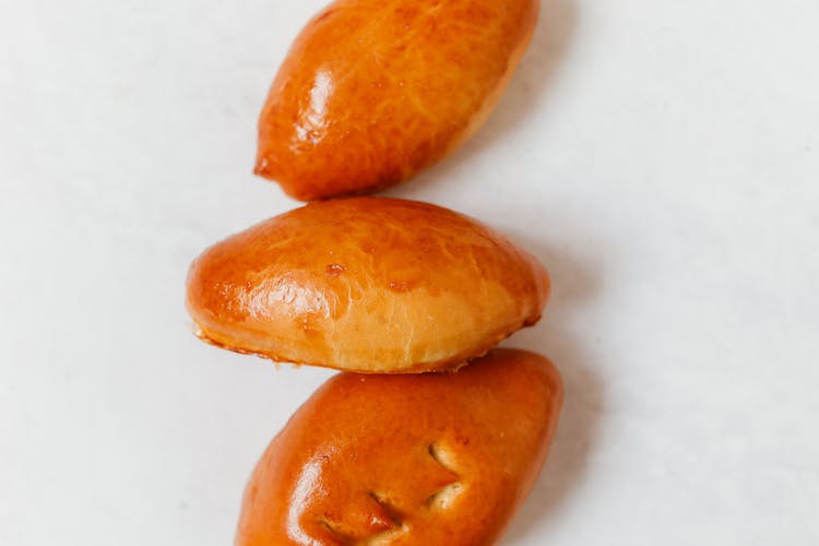 Close-up Photo Of Pirozhki Bread