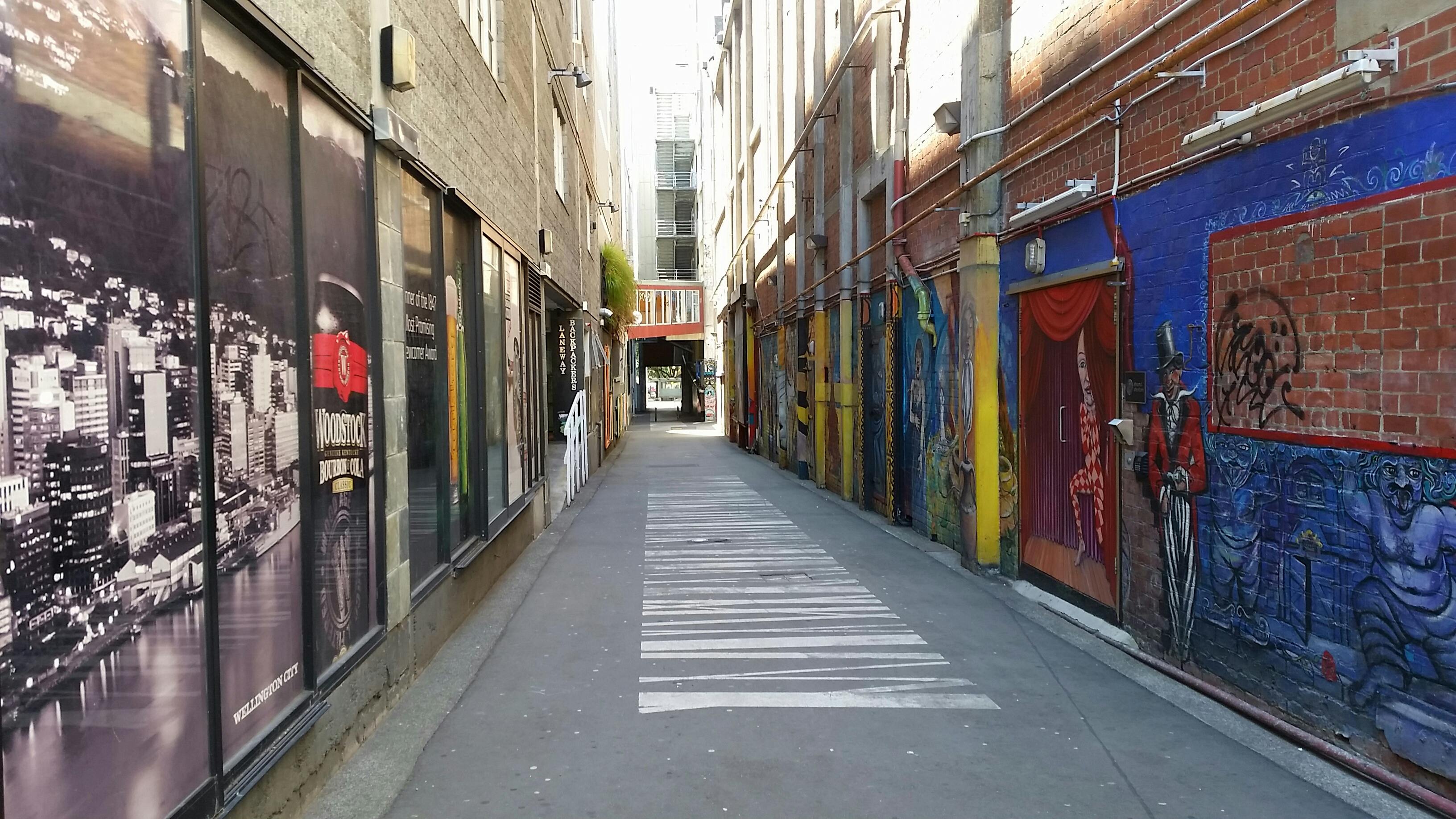 Free Stock Photo Of Alleyway Art City