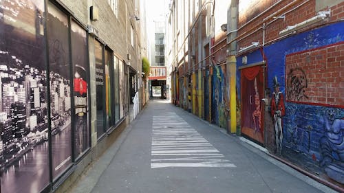 Free stock photo of alleyway, art, city