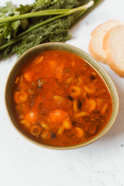 Soup in Bowl