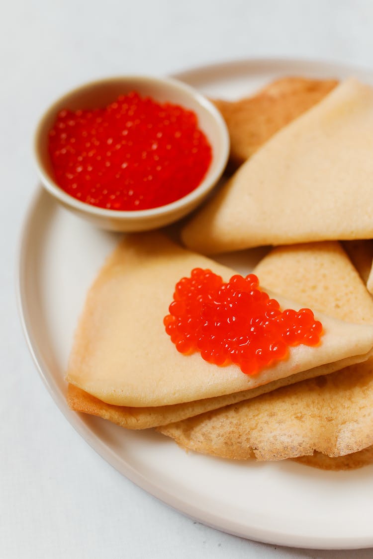 Crepes On A Plate