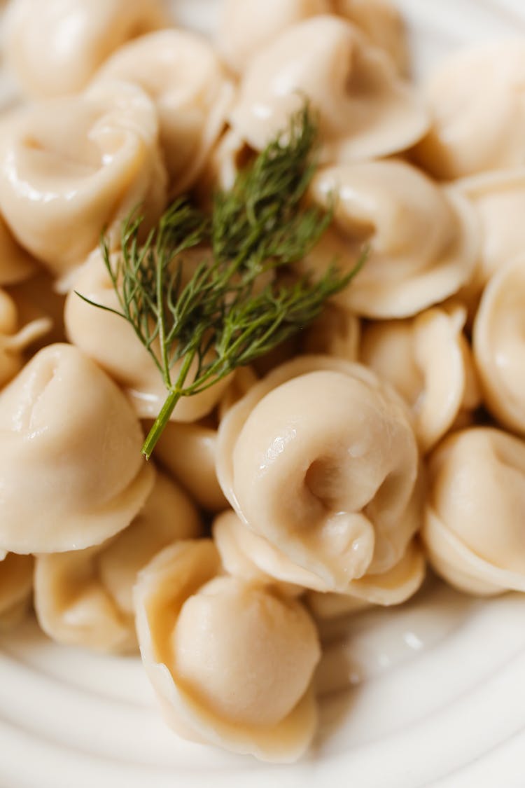 Pelmeni On A Plate