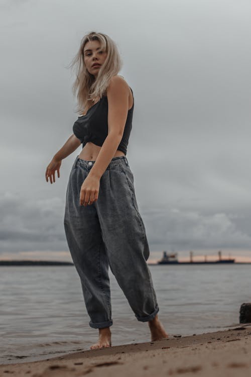 A Woman on the Beach