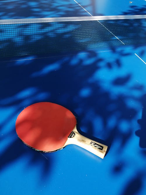 A Tennis Racket on the Floor