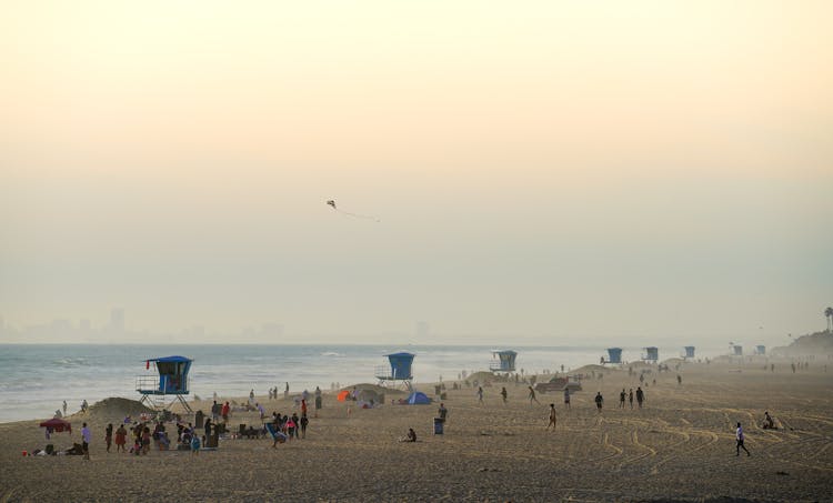 People At The Huntington Beach