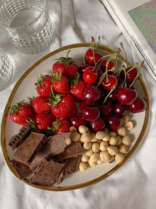 Gratis lagerfoto af chokolade, frugter, gianduja