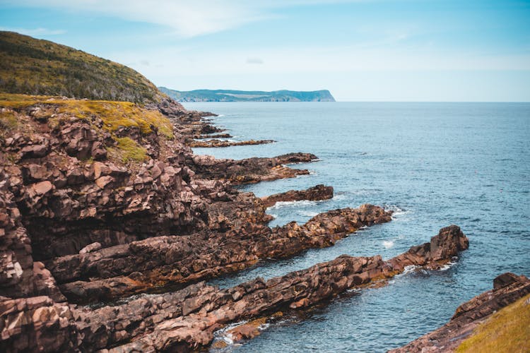 Rocky Coast At Cape Spear, Newfoundland, Canada