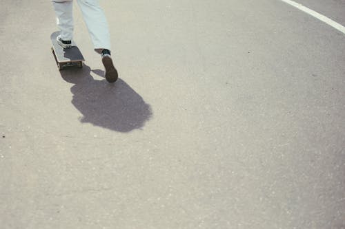 Free Person Skateboarding Stock Photo