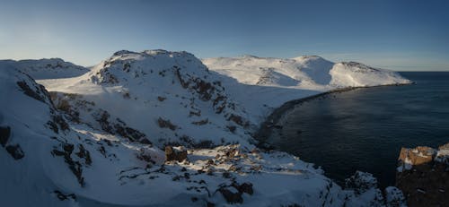 Mountains with Snow Covered