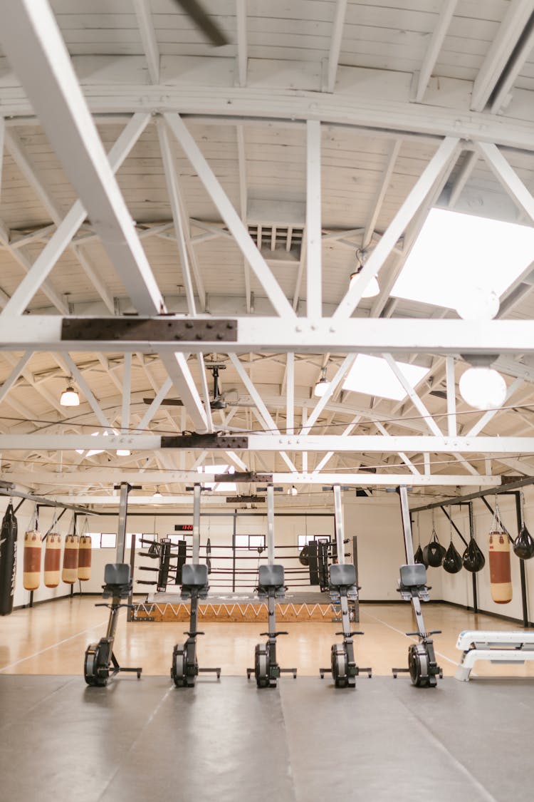 Empty Boxing Gym