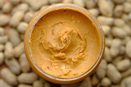 Peanut Butter in a Glass Jar