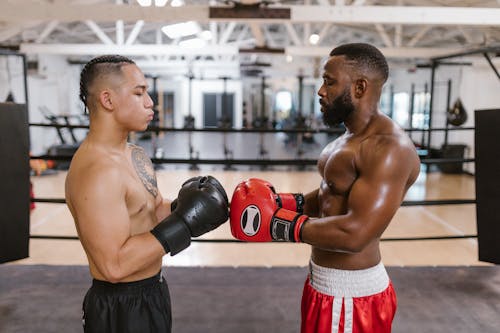 Gratis stockfoto met Afro-Amerikaanse man, atleten, bokshandschoenen