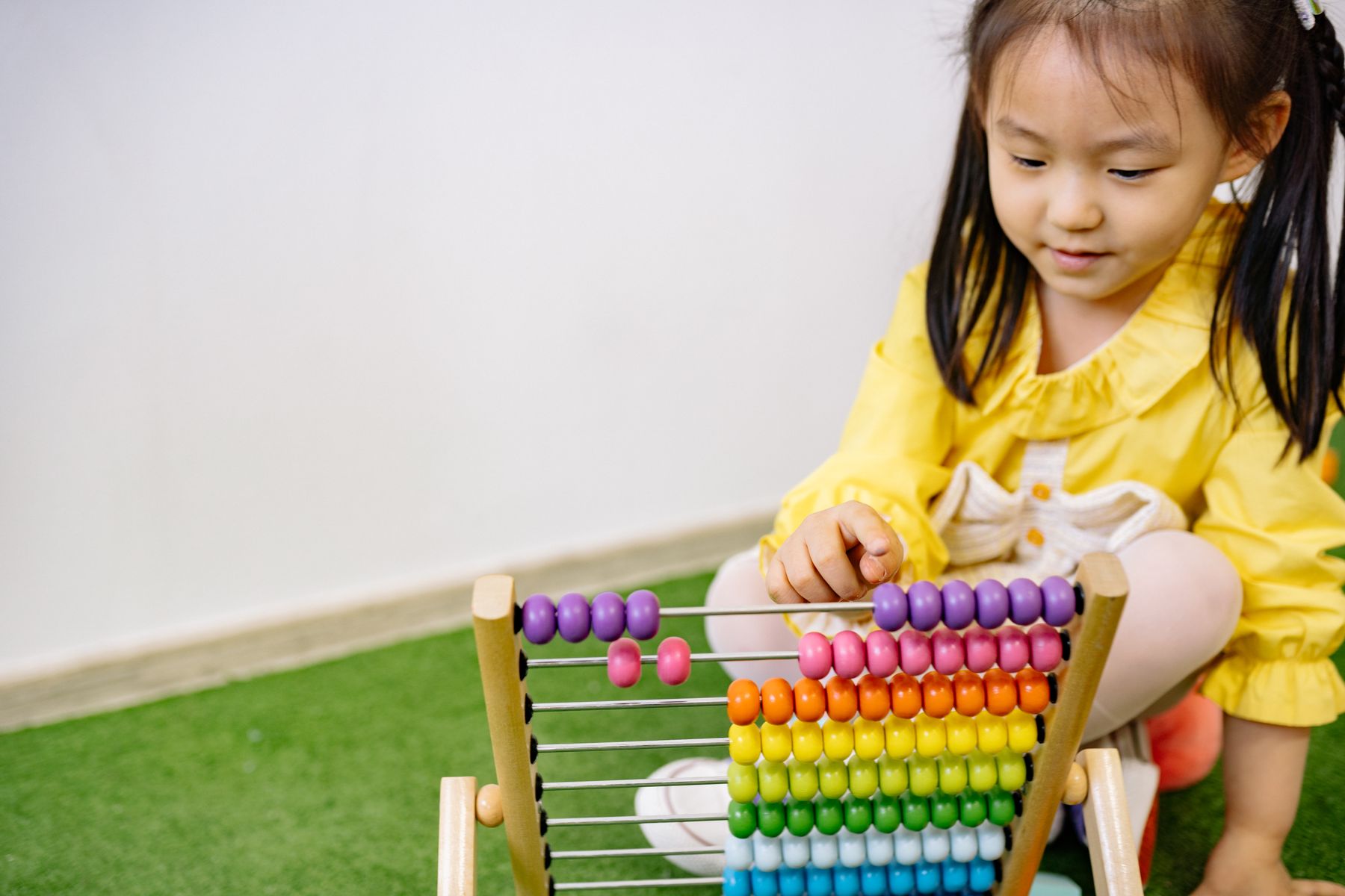 Happy kids learning