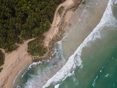 Immagine gratuita di fotografia aerea, isola, litorale